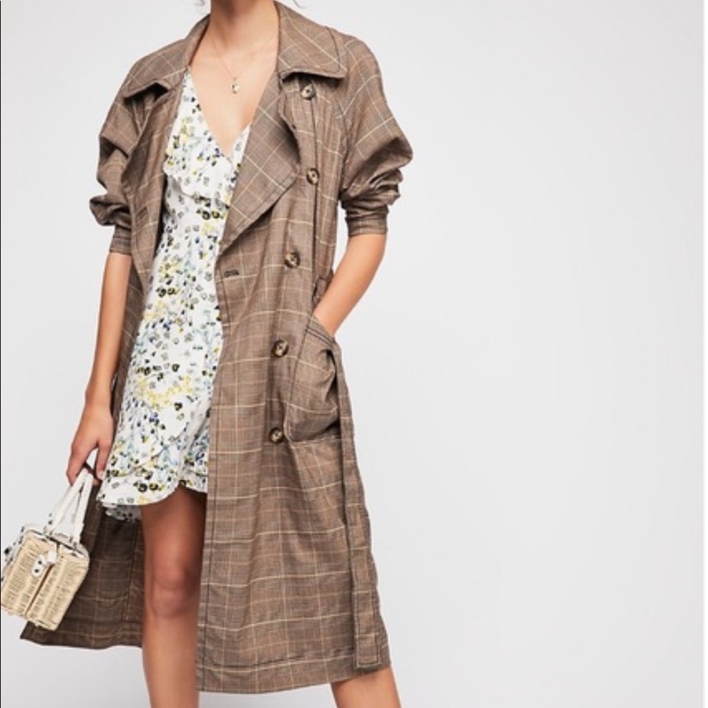 Free people Cecilia trench coat